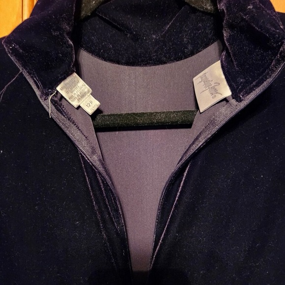 Jacqueline Ferrar Black Velvet Dress - Picture 3 of 3